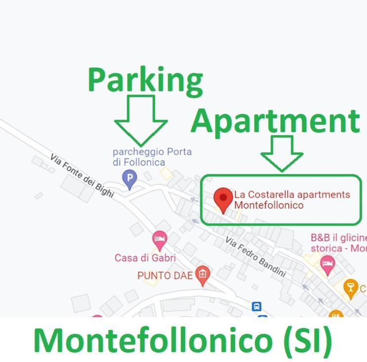 La Costarella Διαμέρισμα Montefollonico Εξωτερικό φωτογραφία